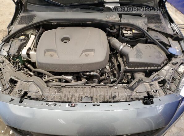 YV440MWK8J2056319 2018 VOLVO V60 Gray Engine compartment view