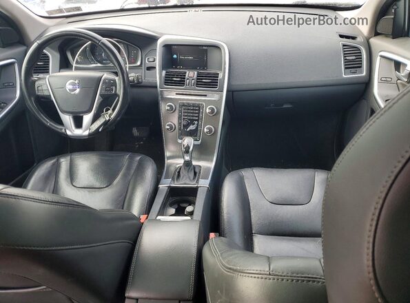 YV449MRK1G2927992 2016 VOLVO XC60 Silver Vista del cuadro de instrumentos