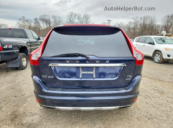 YV449MRK3G2889228 2016 VOLVO XC60 Blue Vista trasera