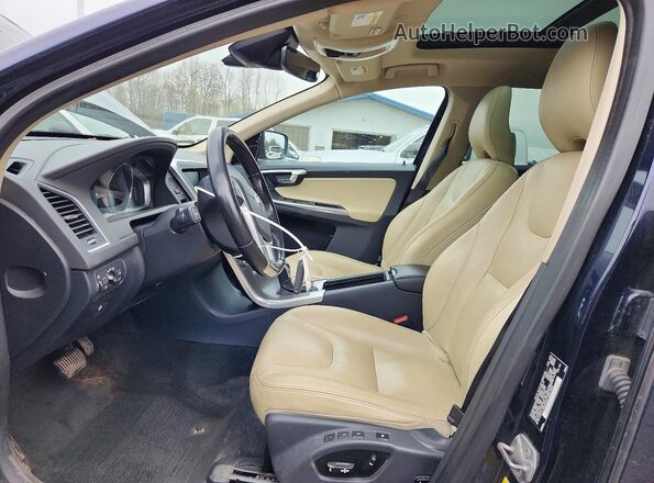 YV449MRK3G2889228 2016 VOLVO XC60 Blue Vista interior delantera