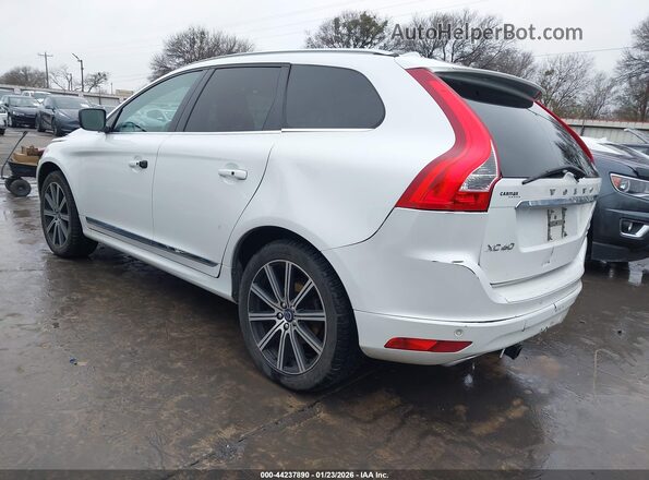 YV449MRU7H2009666 2017 VOLVO XC60 White Tył lewy