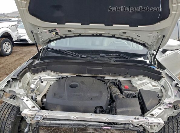 YV4A221L2N1834983 2022 VOLVO XC90 Silver ძრავის განყოფილების ხედი