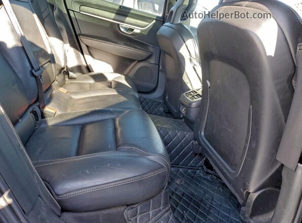 YV4A22NL1H1004591 2017 VOLVO V90 Черный Вид задней части салона