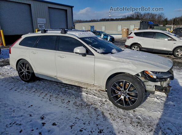 YV4A22NL6L1106252 2020 VOLVO V90 Белый Передняя правая четверть