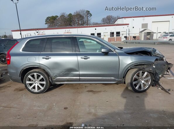 YV4A22PL6J1192706 2018 VOLVO XC90 Серый Вид задней части салона