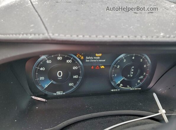 YV4A22PL6N1791501 2022 VOLVO XC90 Gray Вид щитка приладів