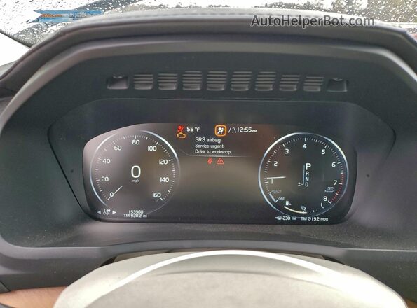 YV4A22PLXG1006657 2016 VOLVO XC90 Silver Սարքավորումների վահանակի տեսք