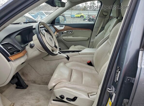 YV4A22PLXG1006657 2016 VOLVO XC90 Silver Սալոնի դիմացի տեսք