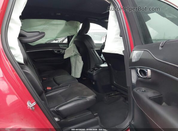 YV4A22PM7K1465632 2019 VOLVO XC90 Red Вид наклейки з VIN-кодом