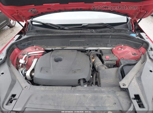 YV4A22PM7K1465632 2019 VOLVO XC90 Red Вид ззаду