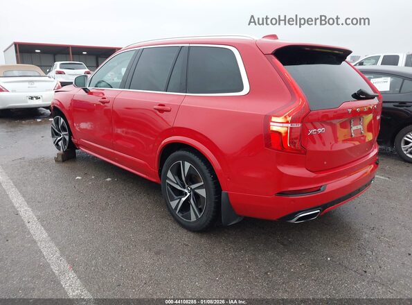 YV4A22PM7K1465632 2019 VOLVO XC90 Red Задня ліва чверть