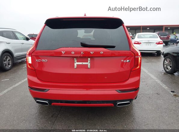 YV4A22PM7K1465632 2019 VOLVO XC90 Red 