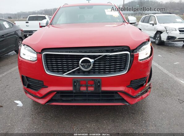 YV4A22PM7K1465632 2019 VOLVO XC90 Red Вид щитка приладів