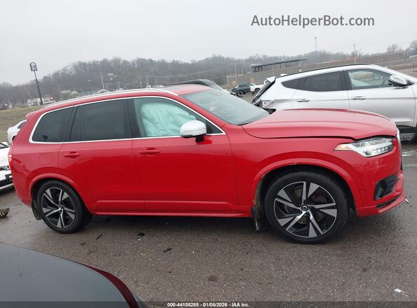 YV4A22PM7K1465632 2019 VOLVO XC90 Red Вид задньої частини салону