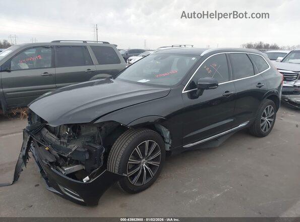 YV4A22RL5M1774118 2021 VOLVO XC60 Черный Передняя левая четверть