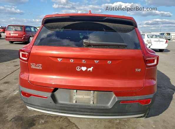 YV4AC2HK7M2454394 2021 VOLVO XC40 Темно-бордовый 