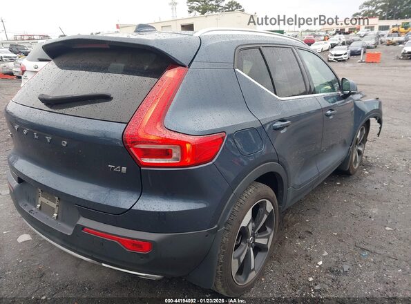 YV4AC2HL5K2050239 2019 VOLVO XC40 Dark Blue Tył prawy