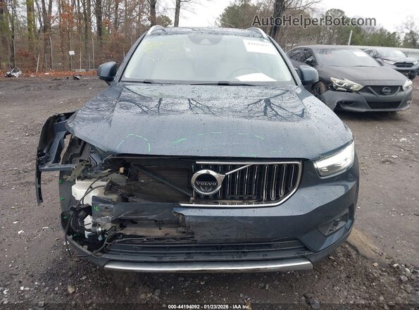 YV4AC2HL5K2050239 2019 VOLVO XC40 Dark Blue Widok zestawu wskaźników