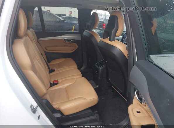 YV4BC0PK8G1090149 2016 VOLVO XC90 HYBRID White VIN კოდის სტიკერის ხედი