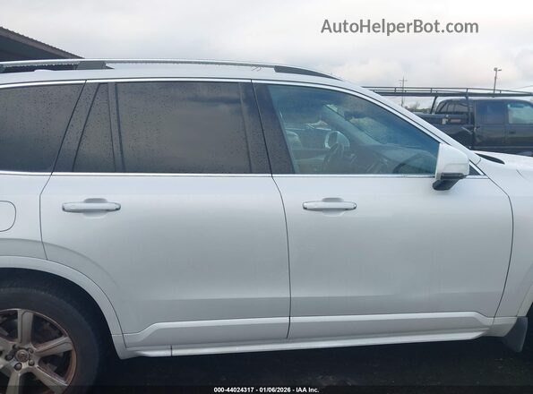 YV4BC0PK8G1090149 2016 VOLVO XC90 HYBRID White უკანა სალონის ხედი