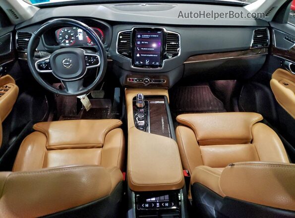 YV4BC0PKXG1068511 2016 VOLVO XC90 White Widok deski rozdzielczej