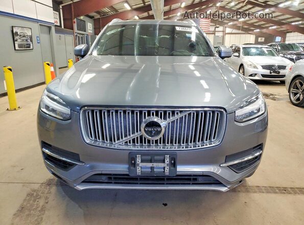YV4BC0PL1G1091118 2016 VOLVO XC90 Gray Front view