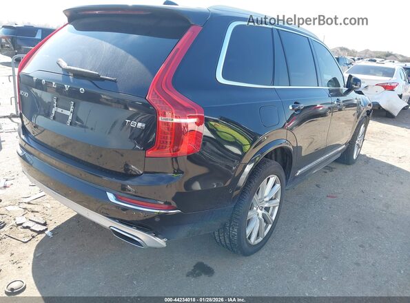 YV4BC0PL8H1109891 2017 VOLVO XC90 HYBRID Black Задня права чверть