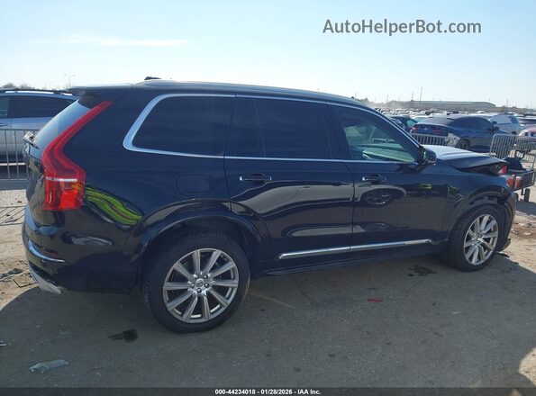 YV4BC0PL8H1109891 2017 VOLVO XC90 HYBRID Black Вид задньої частини салону