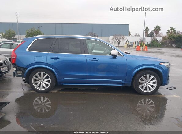 YV4BC0PM8G1066807 2016 VOLVO XC90 HYBRID Blue 360 interior view