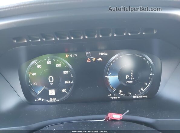 YV4BR00L3M1736498 2021 VOLVO XC90 RECHARGE PLUG-IN HYBRID Black Vista de los asientos traseros