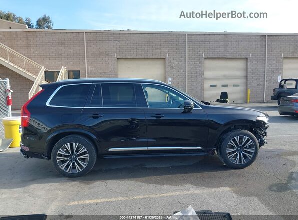 YV4BR0CK2M1700496 2021 VOLVO XC90 RECHARGE PLUG-IN HYBRID Black Widok wnętrza 360 stopni