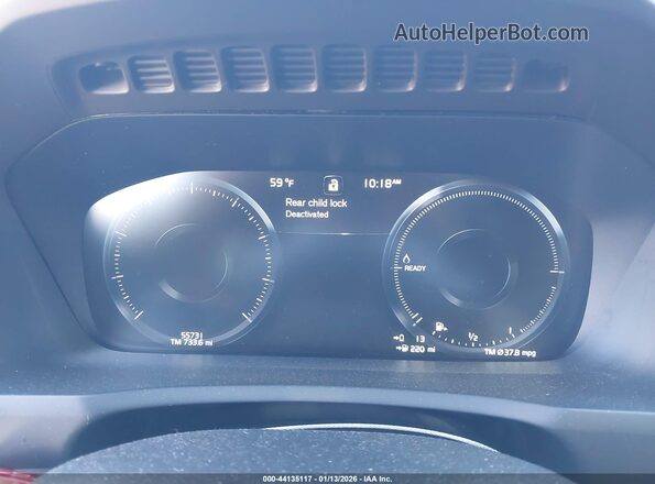 YV4BR0CL5M1770776 2021 VOLVO XC90 RECHARGE PLUG-IN HYBRID Black Widok tylnych siedzeń