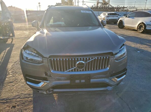 YV4BR0CL7M1689892 2021 VOLVO XC90 Gray Դիմացի տեսք