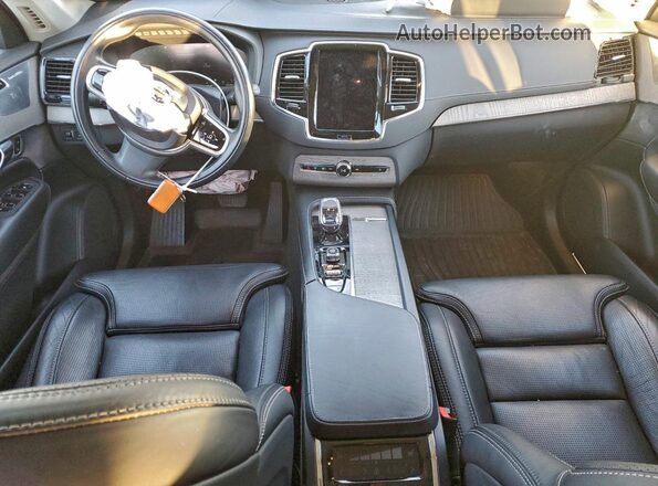 YV4BR0CL7M1689892 2021 VOLVO XC90 Gray Առջևի վահանակի տեսք