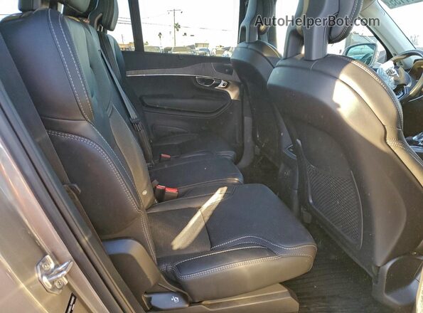 YV4BR0CL7M1689892 2021 VOLVO XC90 Gray Սալոնի հետևի տեսք