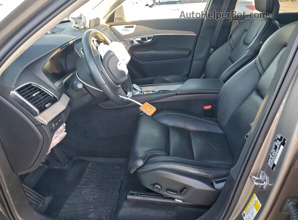 YV4BR0CL7M1689892 2021 VOLVO XC90 Gray Սալոնի դիմացի տեսք