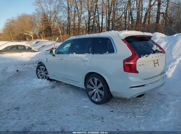 YV4BR0CL8M1673149 2021 VOLVO XC90 RECHARGE PLUG-IN HYBRID White Հետևի ձախ