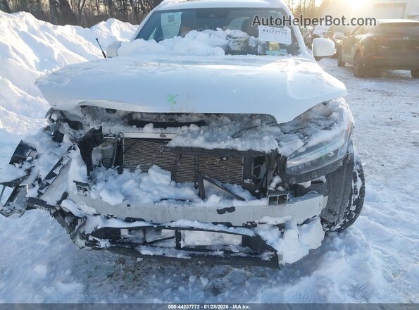YV4BR0CL8M1673149 2021 VOLVO XC90 RECHARGE PLUG-IN HYBRID White Սարքավորումների վահանակի տեսք