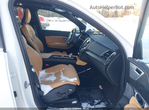 YV4BR0CL8M1673149 2021 VOLVO XC90 RECHARGE PLUG-IN HYBRID White Սալոնի դիմացի տեսք