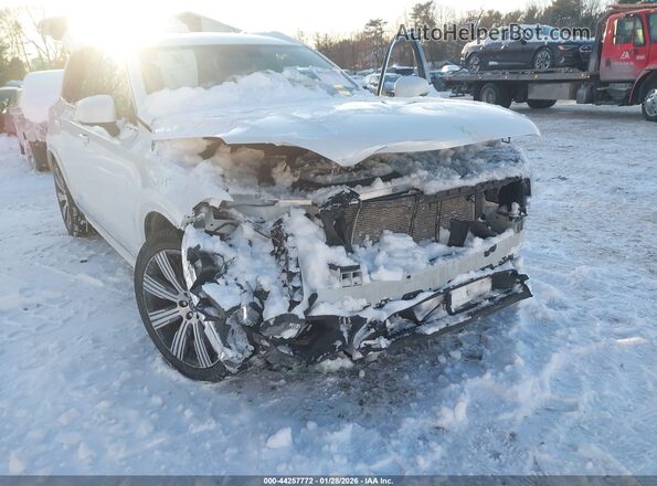 YV4BR0CL8M1673149 2021 VOLVO XC90 RECHARGE PLUG-IN HYBRID White Դիմացի տեսք