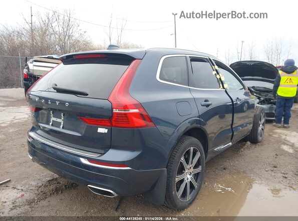 YV4BR0DL2M1675445 2021 VOLVO XC60 RECHARGE PLUG-IN HYBRID Синий Задняя правая четверть