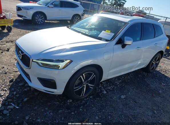 YV4BR0DM4J1003424 2018 VOLVO XC60 HYBRID White Przód lewy