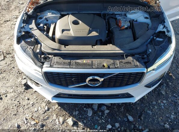 YV4BR0DM4J1003424 2018 VOLVO XC60 HYBRID White Widok z tyłu
