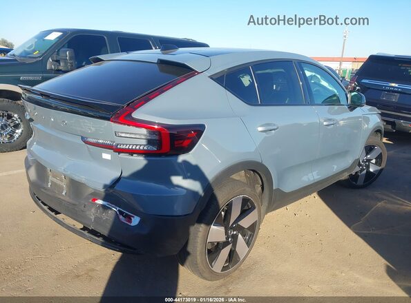 YV4ED3GL5P2062534 2023 VOLVO C40 RECHARGE PURE ELECTRIC Gray Tył prawy