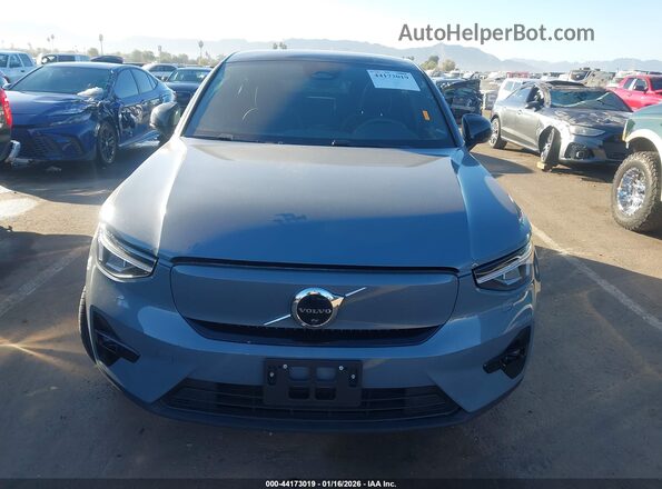 YV4ED3GL5P2062534 2023 VOLVO C40 RECHARGE PURE ELECTRIC Gray Widok zestawu wskaźników