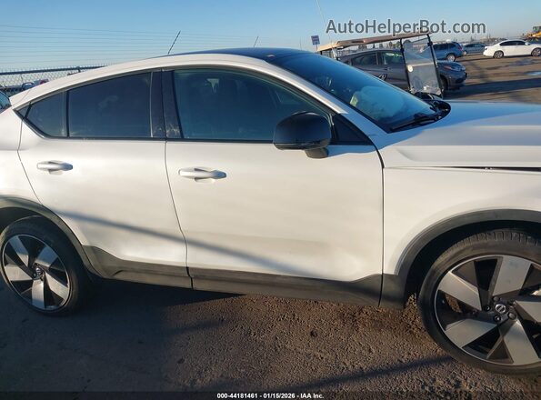 YV4ED3GM4P2032806 2023 VOLVO C40 RECHARGE PURE ELECTRIC White Вид задньої частини салону