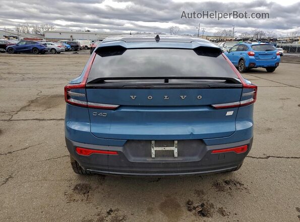 YV4ED3GM7P2037837 2023 VOLVO C40 Blue Հետևի տեսք