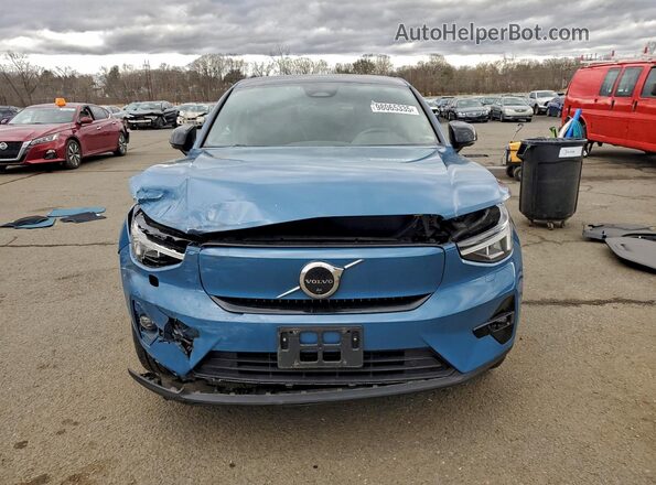 YV4ED3GM7P2037837 2023 VOLVO C40 Blue Դիմացի տեսք