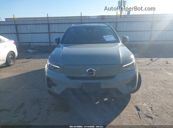 YV4ED3UL2P2106509 2023 VOLVO XC40 RECHARGE PURE ELECTRIC Green Widok zestawu wskaźników