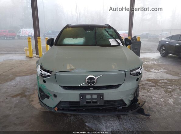 YV4ED3UM0P2082249 2023 VOLVO XC40 RECHARGE PURE ELECTRIC Green Вид панелі приладів